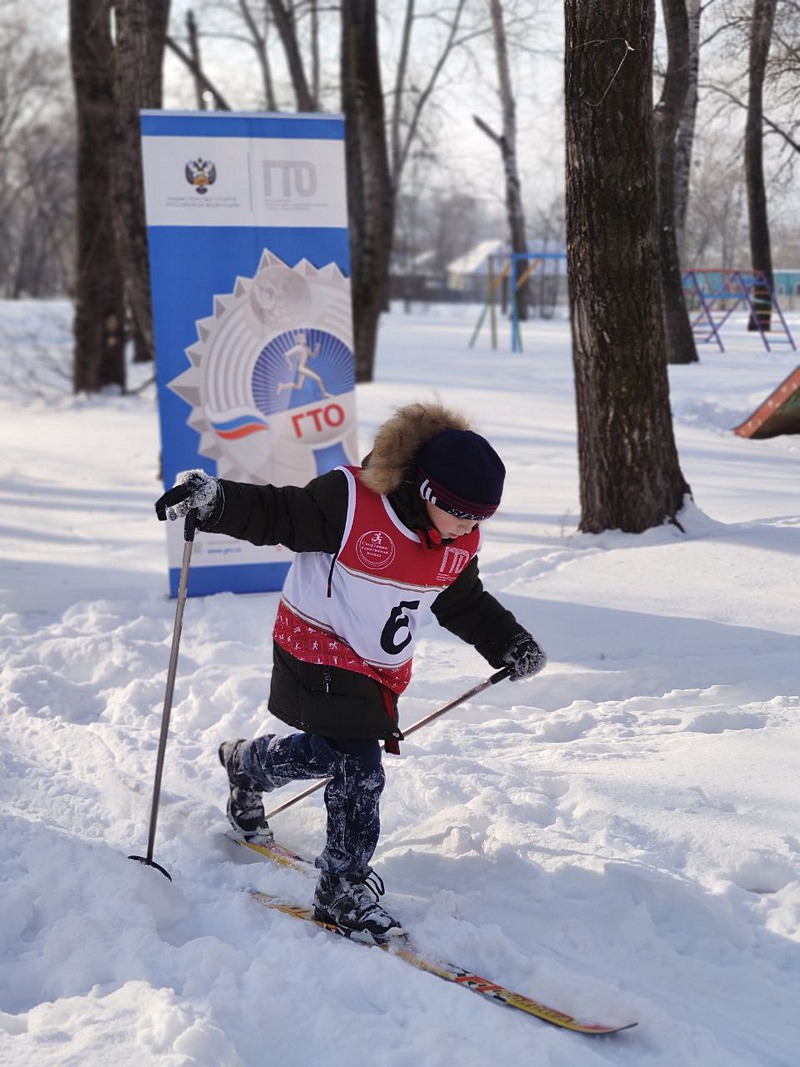 Норматив ГТО Бег на лыжах в рамках Дня Конституции Российской Федерации