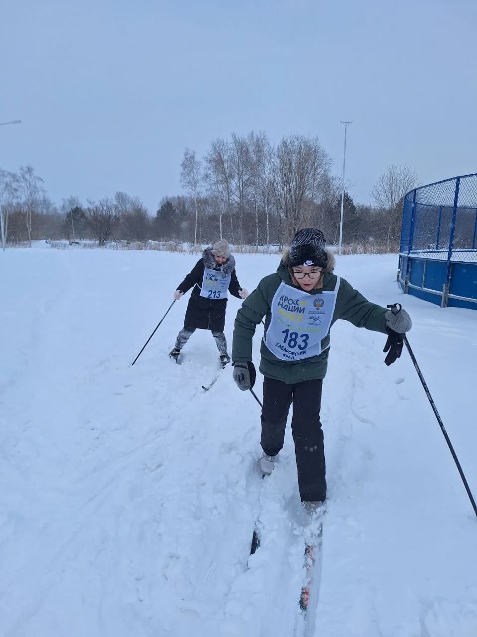 Снег, ветер и воля к победе: юные лыжники бросили вызов стихии!