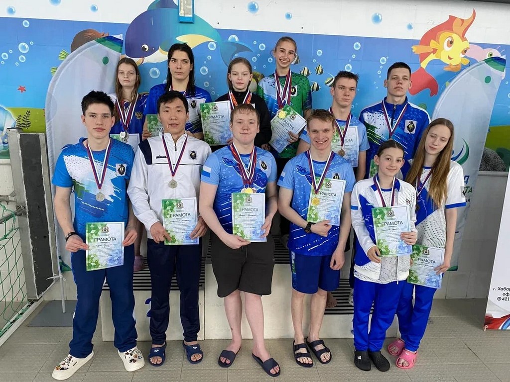 В бассейне "Дельфин" прошли Чемпионат города Хабаровска по плаванию и Первенство по плаванию ХКСАШПСР "Лови Волну" &nbsp;среди инвалидов, а также Чемпионат Хабаровского края по плаванию среди лиц с поражением ОДА.