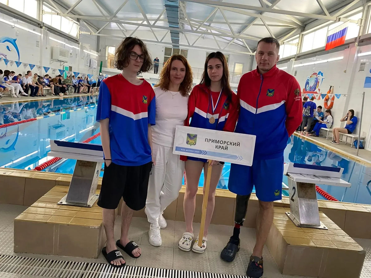 В Хабаровске завершился IV Чемпионат ДФО по плаванию среди лиц с поражением ОДА!
