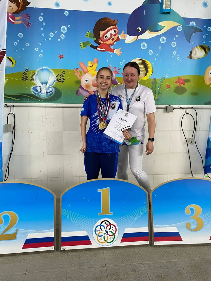 Первенство края по плаванию среди спортсменов с ПОДА