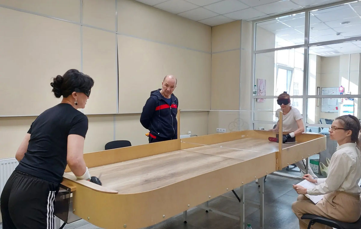 В Комсомольске-на-Амуре завершился Чемпионат края по настольному теннису (шоудаун) среди незрячих спортсменов