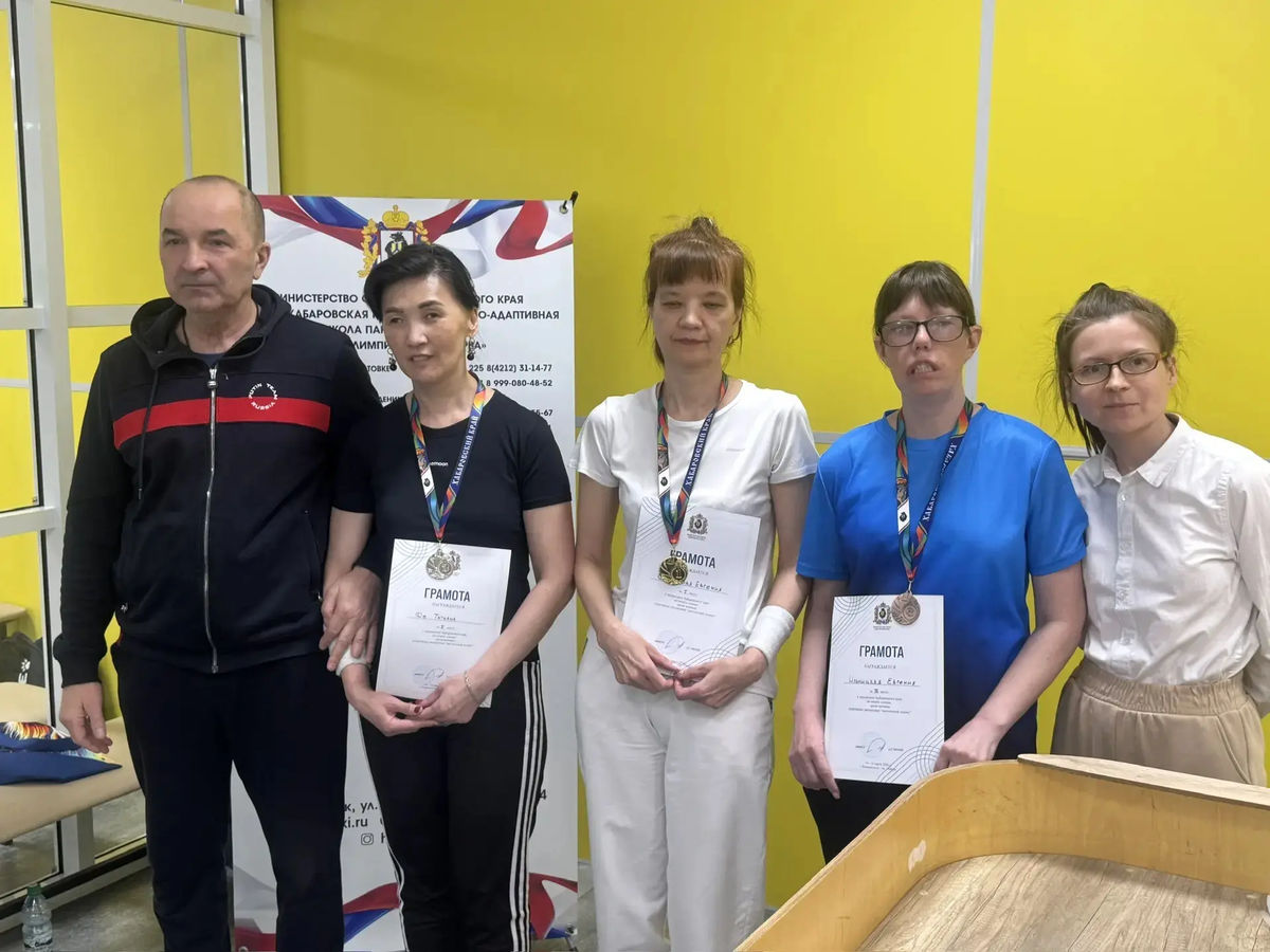 В Комсомольске-на-Амуре завершился Чемпионат края по настольному теннису (шоудаун) среди незрячих спортсменов