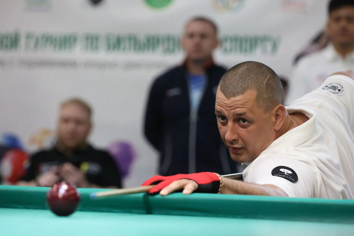 Делимся итогами краевого турнира по бильярдному спорту среди инвалидов с поражением опорно-двигательного аппарата!