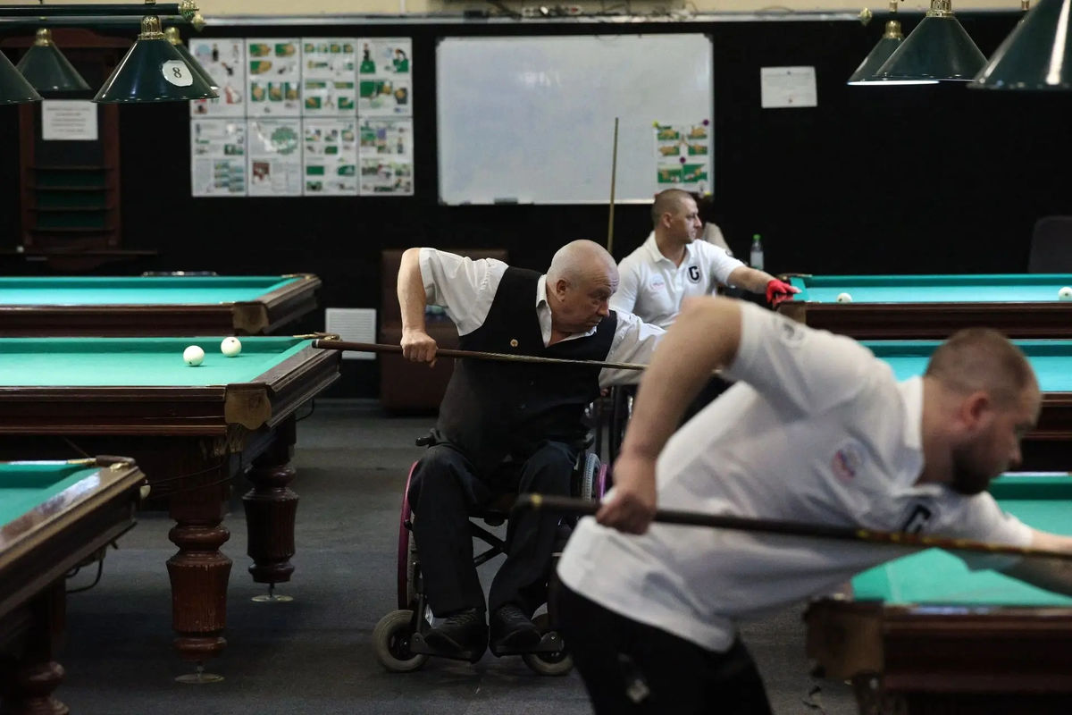 Делимся итогами краевого турнира по бильярдному спорту среди инвалидов с поражением опорно-двигательного аппарата!