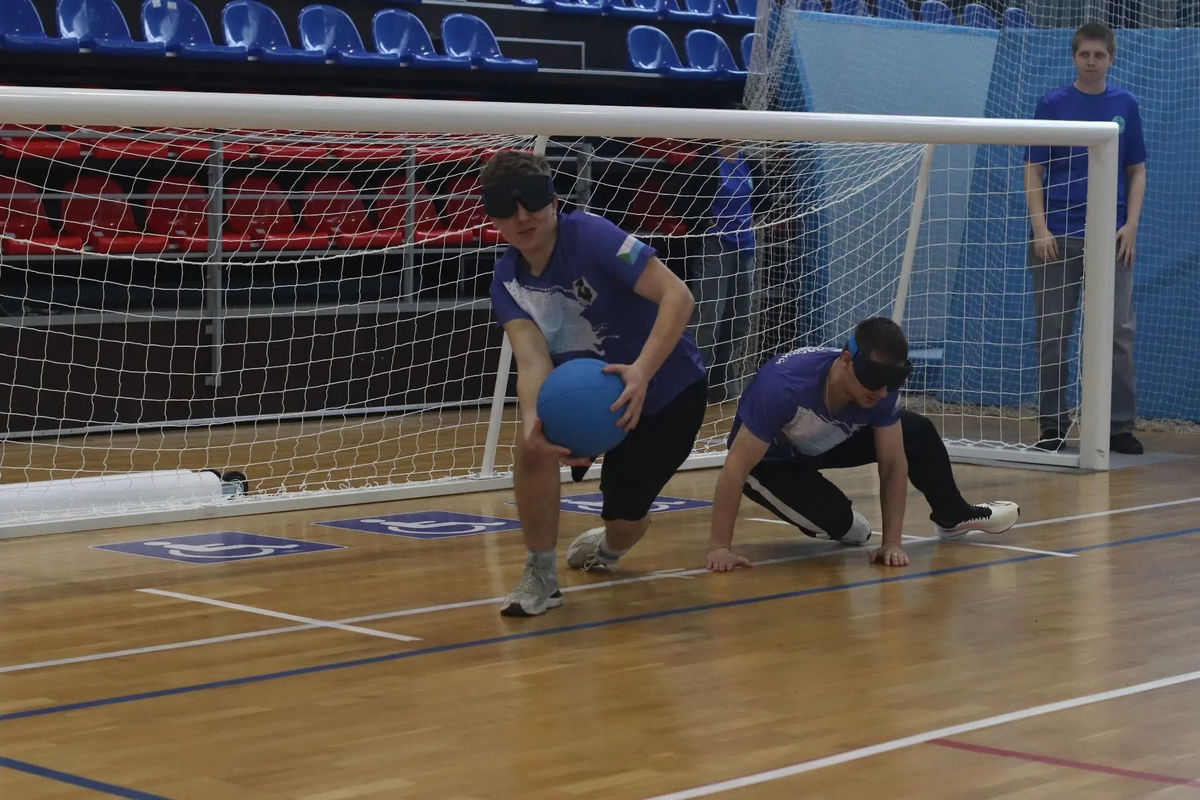 Голбол стал самым ярким элементом программы межрегионального этапа III Всероссийской летней спартакиады по спорту слепых