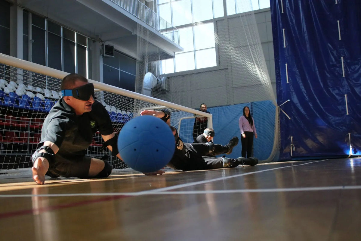 Голбол стал самым ярким элементом программы межрегионального этапа III Всероссийской летней спартакиады по спорту слепых