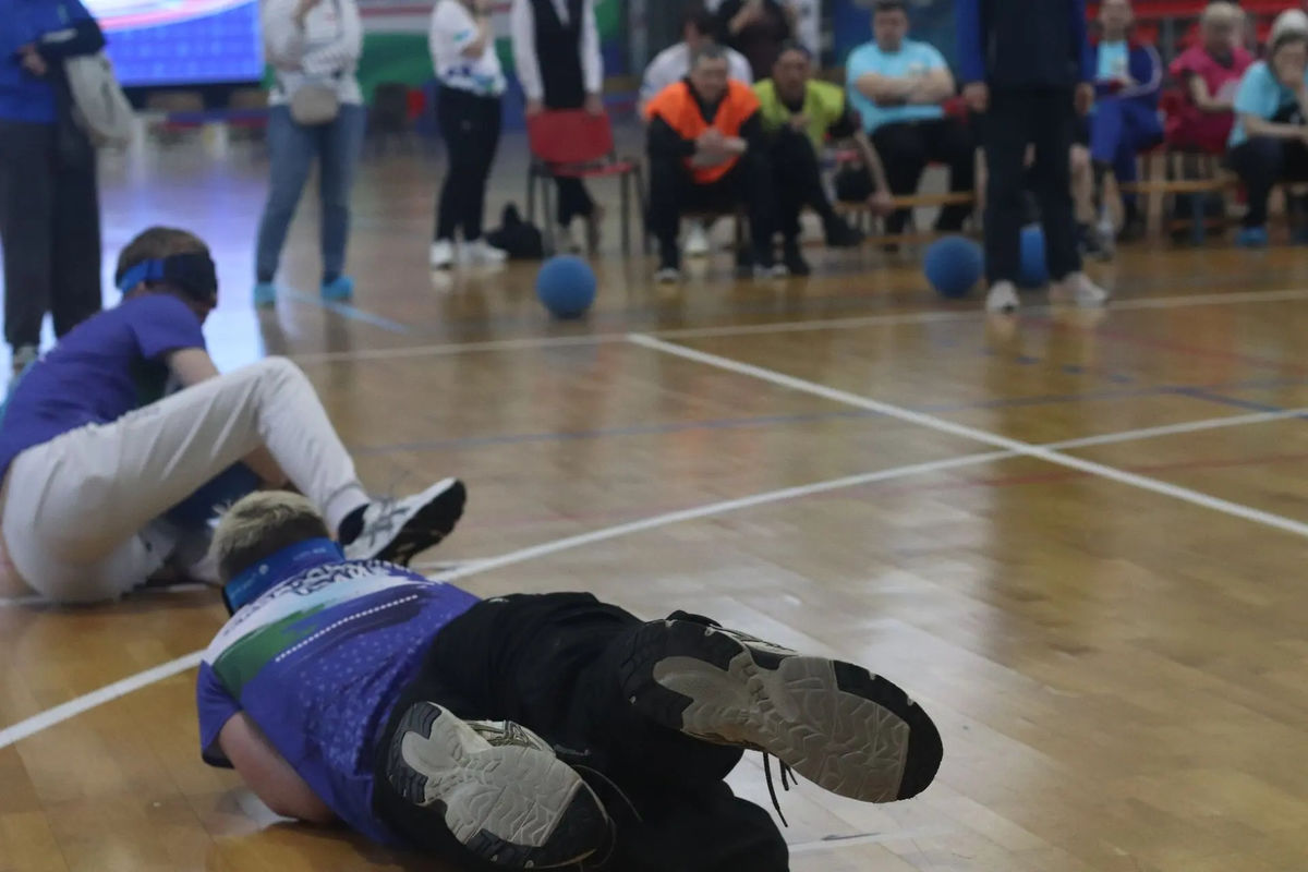 Голбол стал самым ярким элементом программы межрегионального этапа III Всероссийской летней спартакиады по спорту слепых