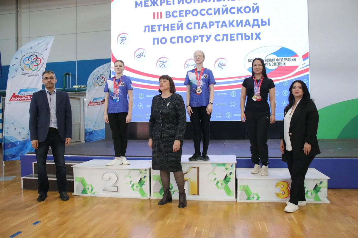 Межрегиональный этап III Всероссийской летней спартакиады по спорту слепых: итоги