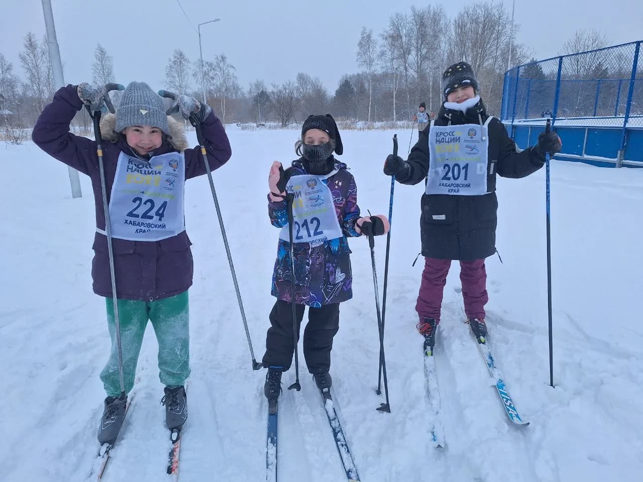 Снег, ветер и воля к победе: юные лыжники бросили вызов стихии!