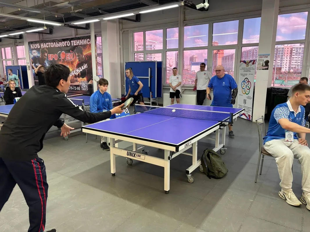 Подводим итоги соревнований по настольному теннису!